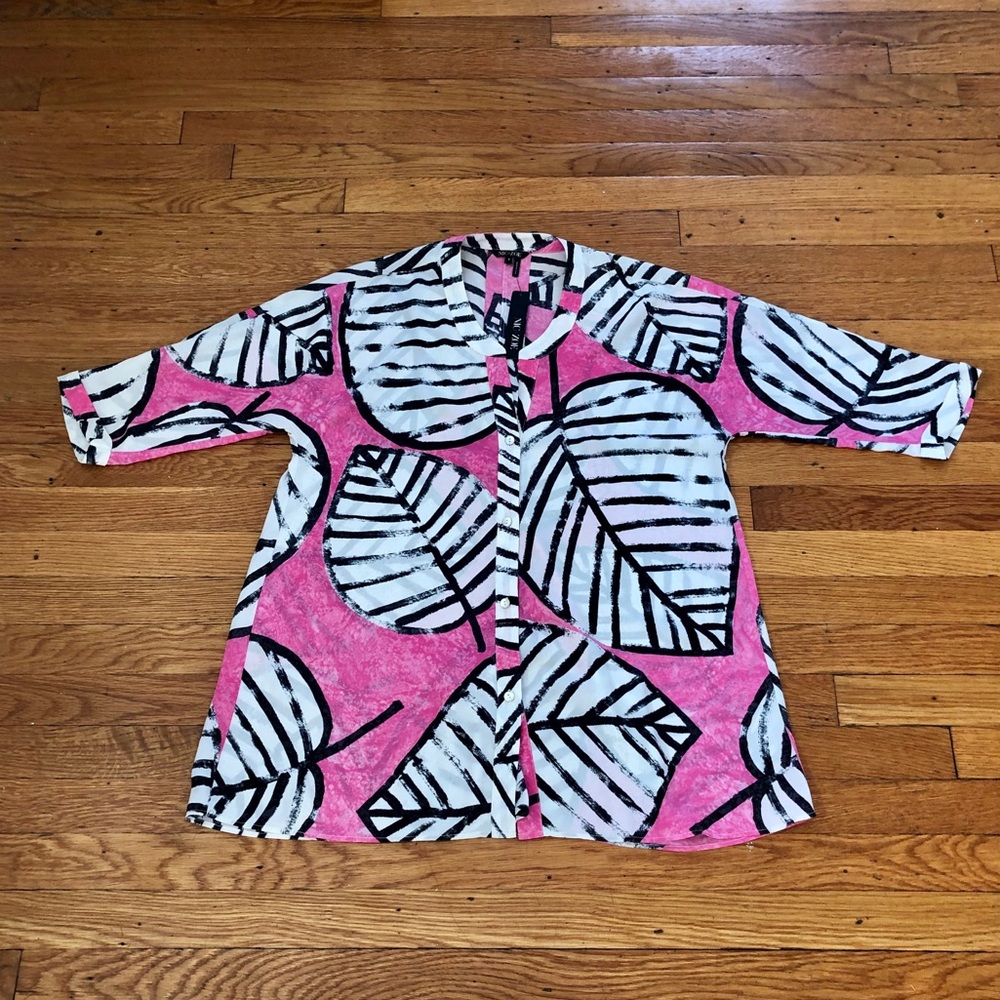 NIC+ZOE Button Down Blouse